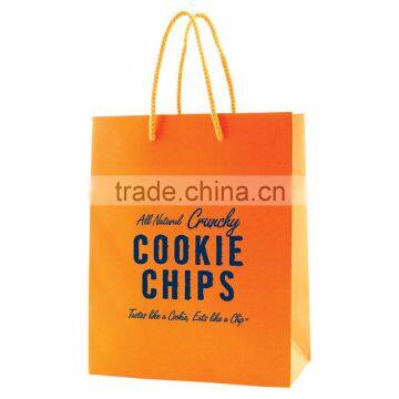 Matte Laminated Eurotote Shopping Bag - features cardboard, dimensions are 8" x 4" x 10" and comes with your logo.