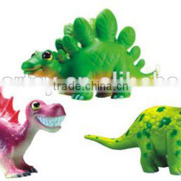 6pcs PVC cartoon dinosaur toy 9'' dinosaur life like dinosaur toys for animals
