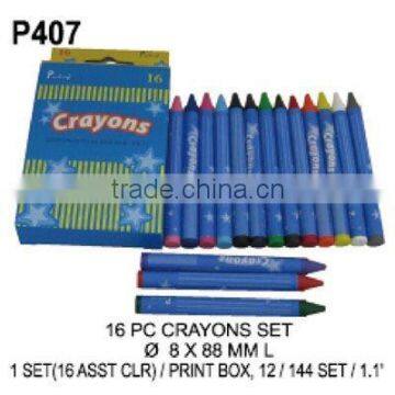 P407 16 PC CRAYONS SET