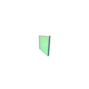 pleated pre filter with metal frame,washalble