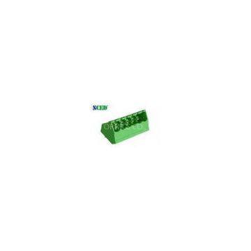 Pitch 5.08mm PCB Terminal Block Connectors , 300V 18A Male Plug-in Terminal Blocks