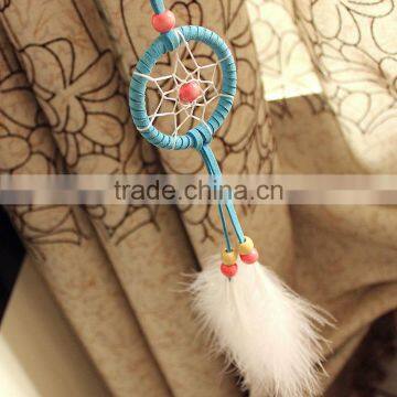 Mini Dream Catcher Handmade Ornament for Car or House Decoration Creative Artware photo-3