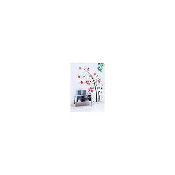 Tree Flower PVC Transfer Film Wall Sticker A0024