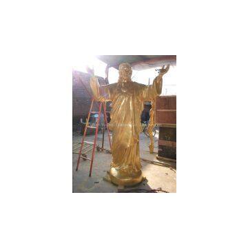 Light Green Bronze Angel Figurine With Two Big Wings photo-2