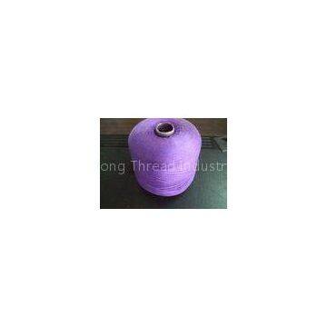 20s/3 Dyeing 100% Polyester Spun Thread , Purple Pink Black