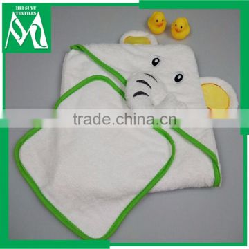 Hooded baby towel cotton bath towel baby blanket wrap animal