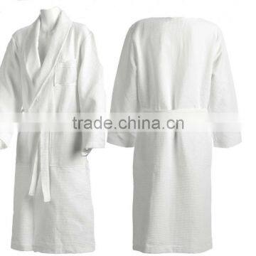 Factory Wholesale Waffle Bathrobe 100% Cotton photo-2