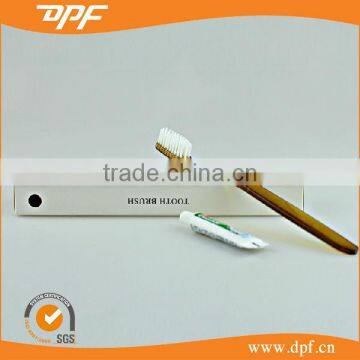 hotel dental kit disposable toothbrush and toothpaste inside