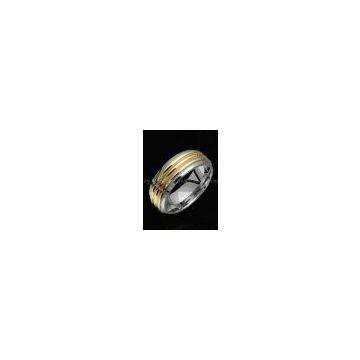 Fashion men's titanium ring wedding jewelry