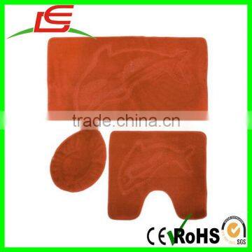 Hot Selling Shaggy Plush Soft Bathroom Mat Set photo-2