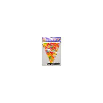 Pennant string flag