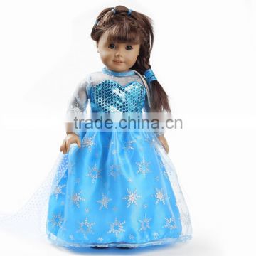 Beauty Flozen baby doll clothes for 18 inch dolls supplier