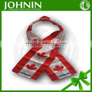 High Quality Printing Promotional Canada Flag Scarf photo-2