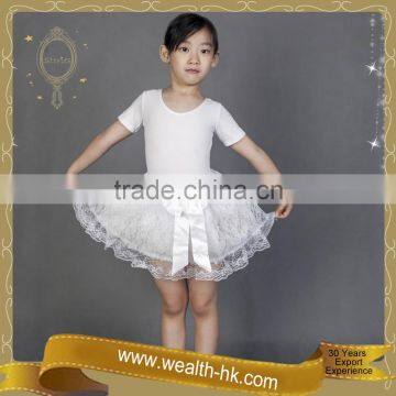 Lovely White Lace Ballerina Tutu Skirt Party Dress photo-4