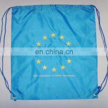 Custome non woven shopping bag promotional bag drawstring