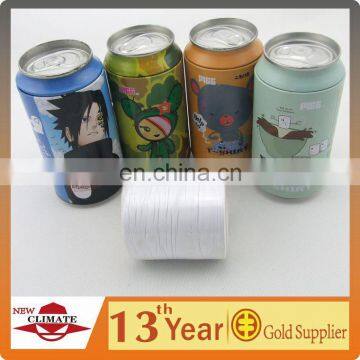 Promotion zip-top can or bottles compressed T-shirt