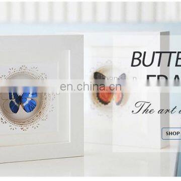 The Art Of Living Wedding Party Decoration Home Favors 3D Butterfly Wooden Photo Frame