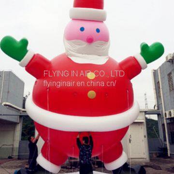 Flying Inflatable Santa Claus for Outdoor Christmas Decoration