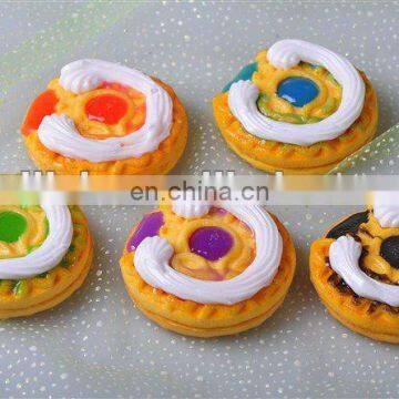 Simulation Food Artificial fake cookie pvc Fridge Magnets MF-0037