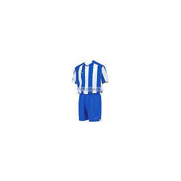 Cheap Blue and White Striped Soccer Jerseys for Men