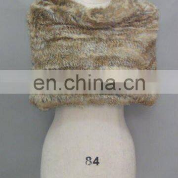 Fashion Ladies Stretch Rabbit Fur Shoulder Wrap - New Fur Trend For 2011/2012 ( Style: B217 )