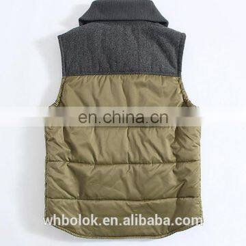 OEM Service Casual Style Winter Sportswear Polyester Padded Vest for Men photo-2