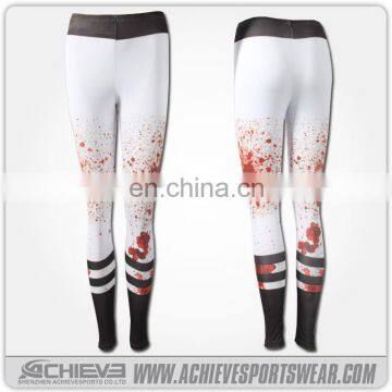 Latest Colorful Full Length Yoga Leggings Women Dresses