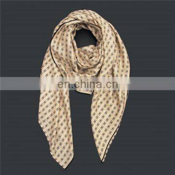 2017 fashionable 70% cashmere 30% silk winter warm women print square scarf