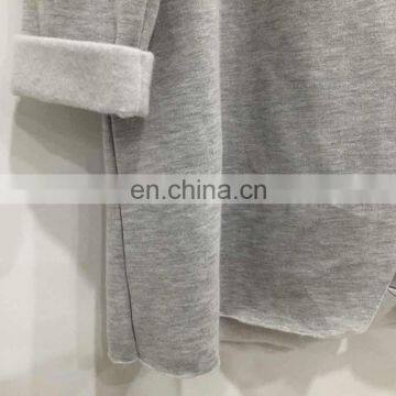 Flannelette Hooded Long Zipper Jogging-top photo-5