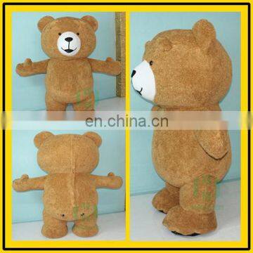 Custom inflatable mascot costume bear costume adult brown bear mascot costumes for sale