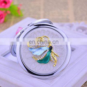 Metal Compact Mirror Gifts Compact Pocket Mirror Decorated Makeup Mirror