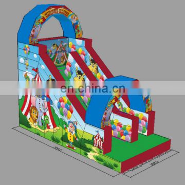 best quality commercial grade new design inflatable circus slide for sale