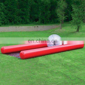 Clear human bowling ball