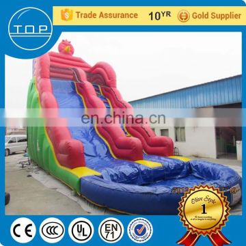 Brand new slides for sale giant park inflatable water island with EN14960