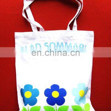 wholesale hot selling eco-friendly 100% cotton reusable shopping bag packing gift customized logo design