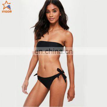 2017 woman bikini ladies swimwear swimsuit nylon sexy mature women swimwear