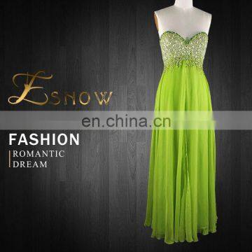 2016 Chaozhou Sexy Sweetheart Beaded Fashion Evening Dress for Ladies