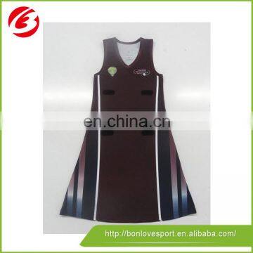 100% high quality designs fashion custom netball wear/shorts