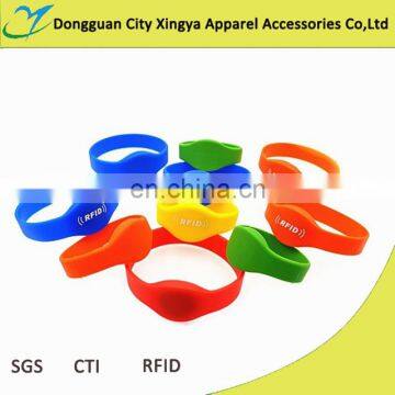 waterproof rfid silicone wristband watch card