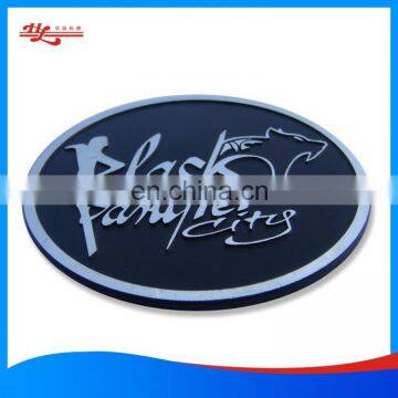 Custom metal diamond cut logo aluminum name plate