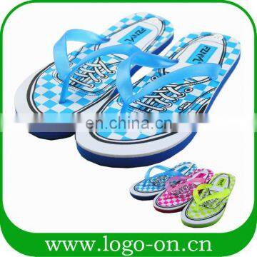 2016 newly EVA custom printing flip flop slipper sandals