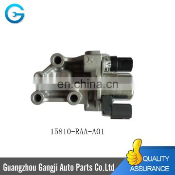 High Quality Variable Valve Timing-Control Valve Solenoid for Hondas 15810-RAA-A02/ 15810RAAA03 VTEC solenoid spool valve