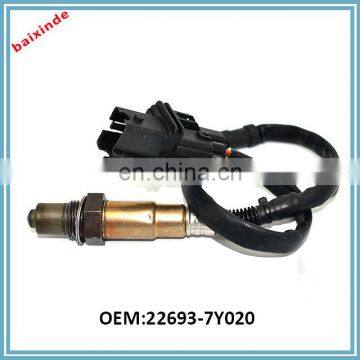 Baixinde brand Replacing O2 Sensor OEM 22693-7Y020 for NISSANs Oxygen Sensor For Car