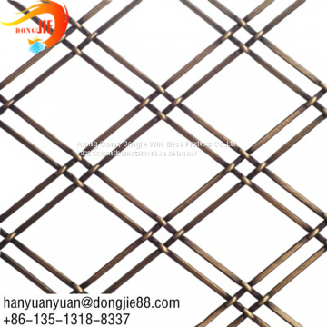 decorative woven crimped wire mesh