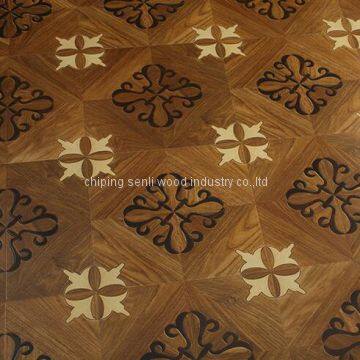 mirror surface 12mm EIR HDF Laminated Parquet floor