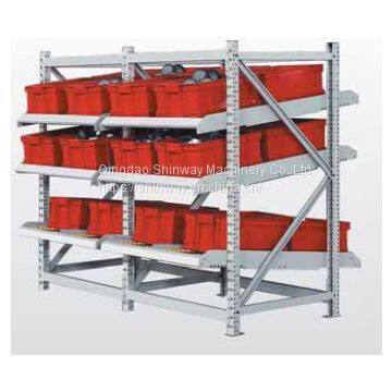 Gravity Drop Racking；Automatic shelving of goods