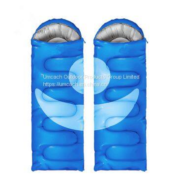 Single Smiling Face Cotton Sleeping Bag