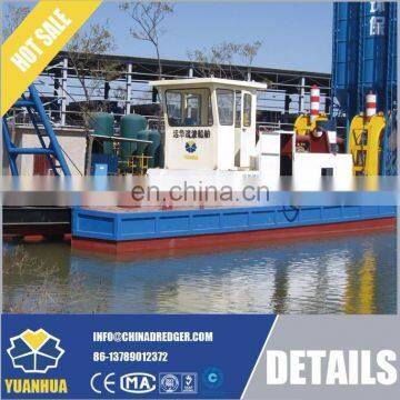 Cutter Suction Dredger use to pull sand from runing river