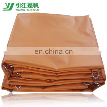 fireproof waterproof fabric PVC Coated Tarpaulin for truck cover and tents