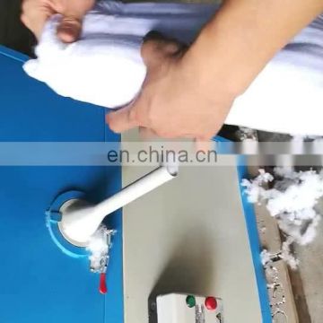 Plush toy fiber opening and pillow filling machine stuffing machine for teddy bear